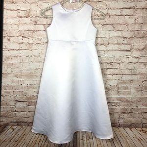 White First christening girls dress
